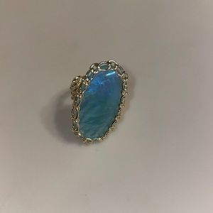 Ellen Macrame Cocktail Ring